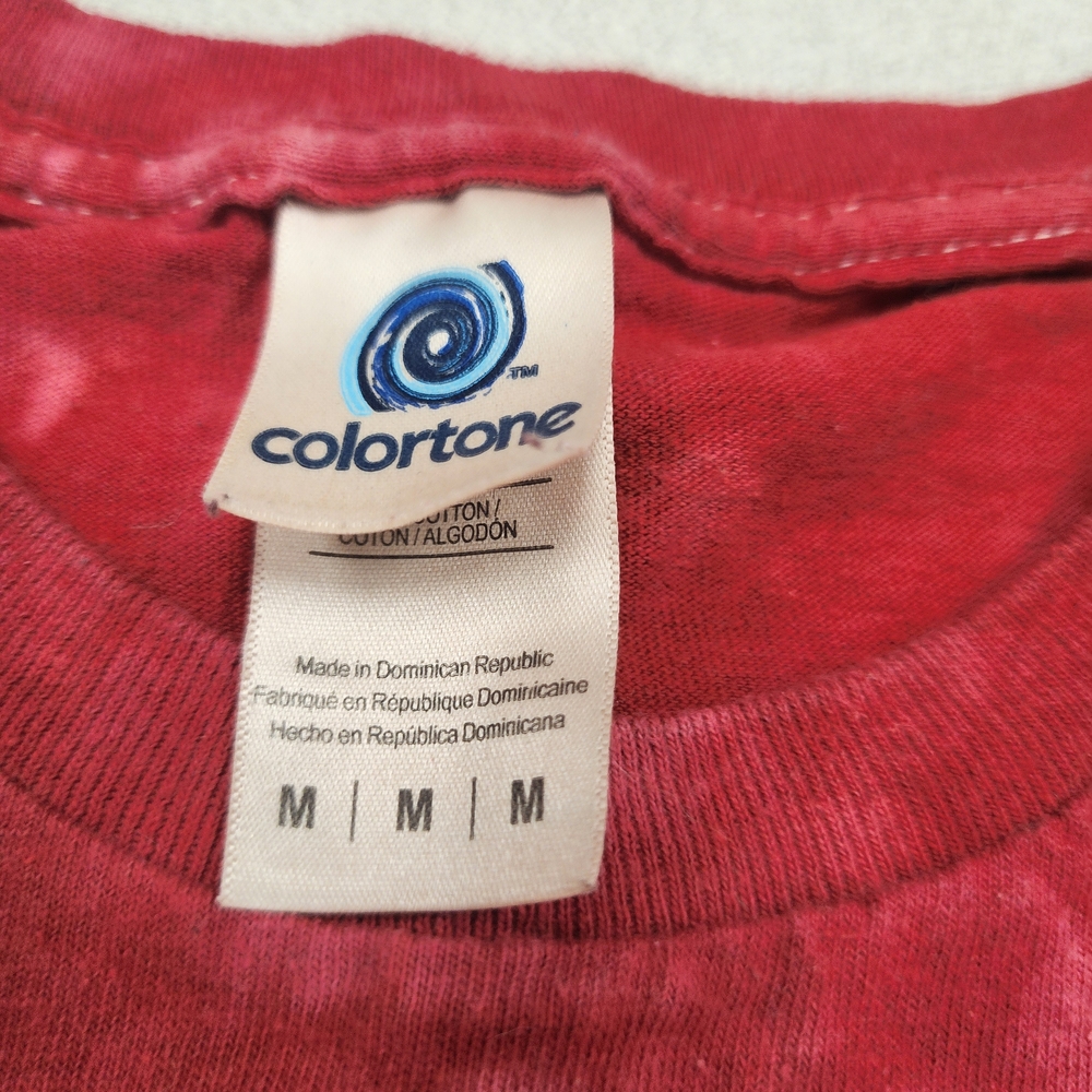 Diamondback Red Tie-Dye Men's Tee - Picture 3 of 7